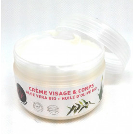 Crème hydratante ALOE VERA/HUILE D'OLIVE