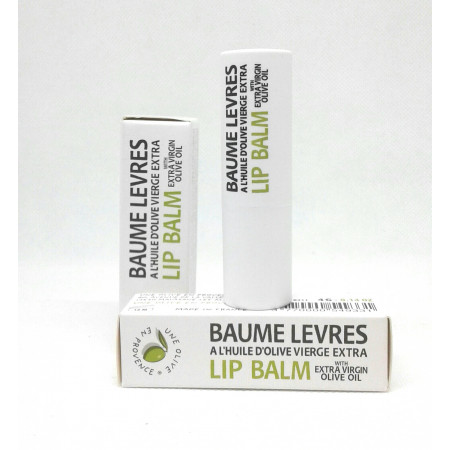 Baume à lèvres à l'huile d'olive vierge extra